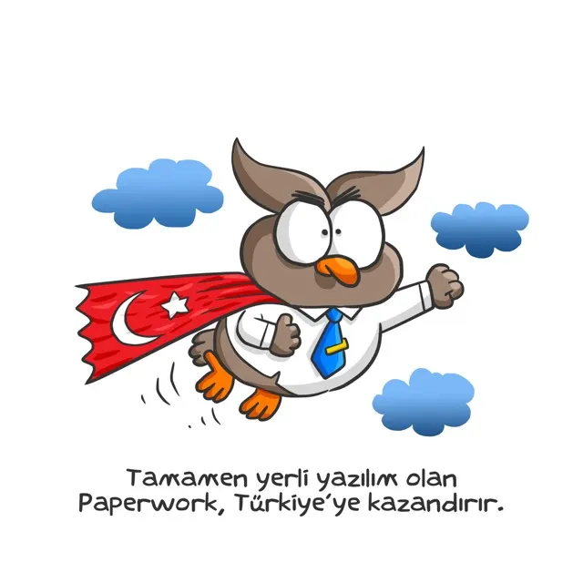 As fully homegrown software, PaperWork adds value to Türkiye.