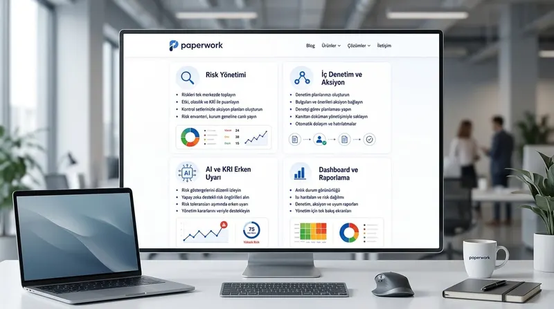 PWGRC ile Riskleri Görün. Denetimleri Doğru Planlayın. Aksiyonları Sonuca Ulaştırın.