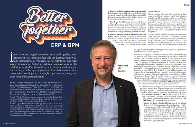 ERP ve BPM: “Better Together”